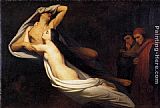 Paolo Canvas Paintings - The Ghosts of Paolo and Francesca Appear to Dante and Virgil